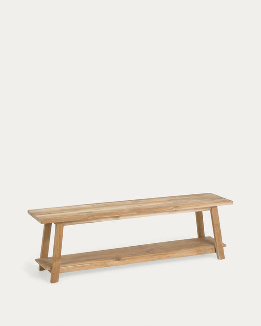 Safara solid recycled teak bench 150 cm