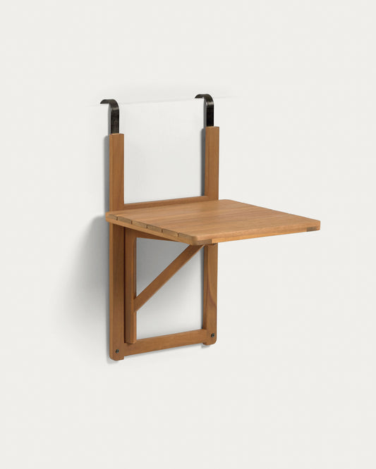 Amarillis folding balcony table made from solid acacia wood, 40 x 42 cm FSC 100%