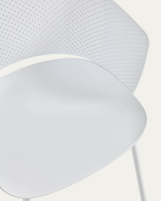 Yeray white garden chair