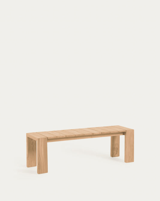 Victoire solid teak outdoor bench 175 cm