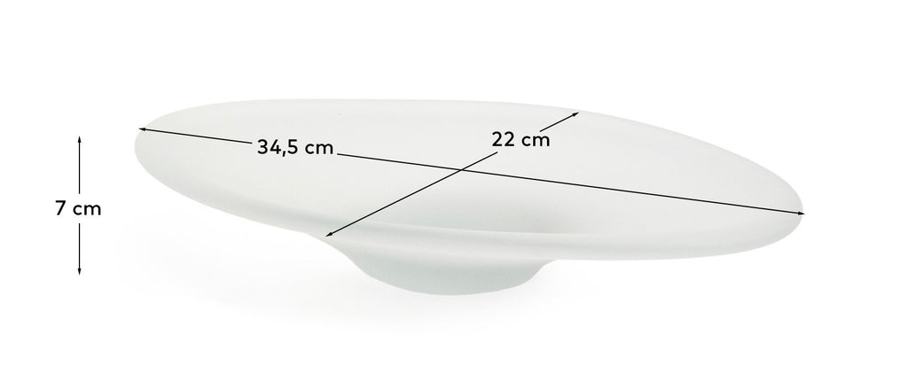 Vionze glass centerpiece 34.5 x 22 cm