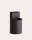 Atin dark grey metal large umbrella stand