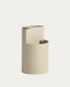 Atin beige metal large umbrella stand