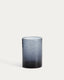 Obila cup made of blue recycled glass