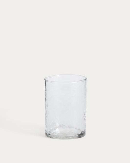 Obila cup made of transparent recycled glass