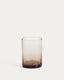 Obila cup made of brown recycled glass
