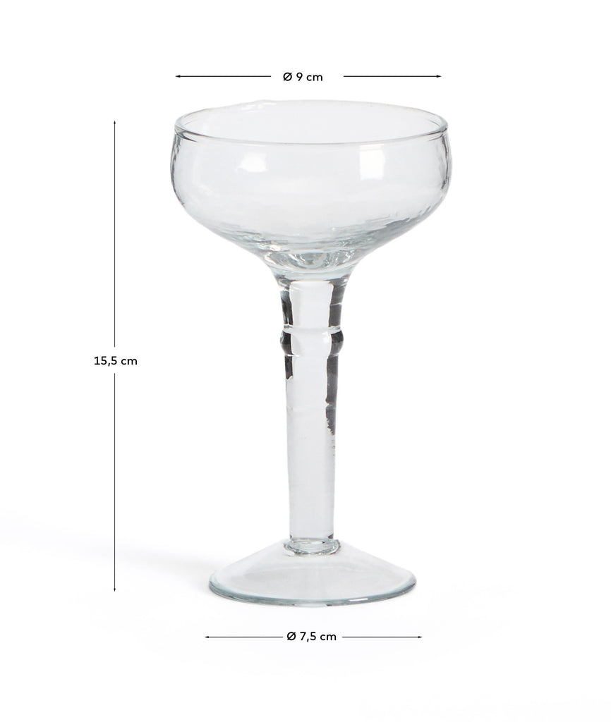 Vinea wine glass made of recycled glass
