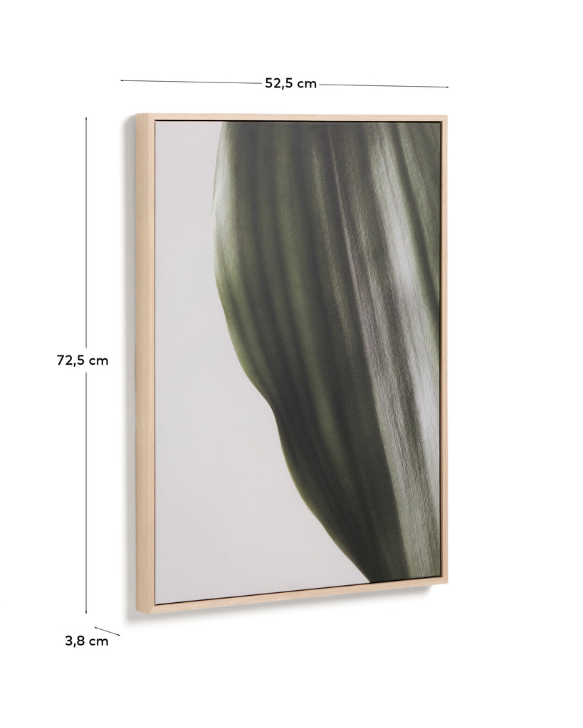 Foliae leaf photograph picture 52 x 72cm