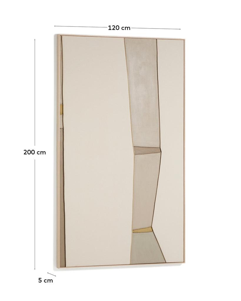 Deravia abstract picture 120 x 200cm