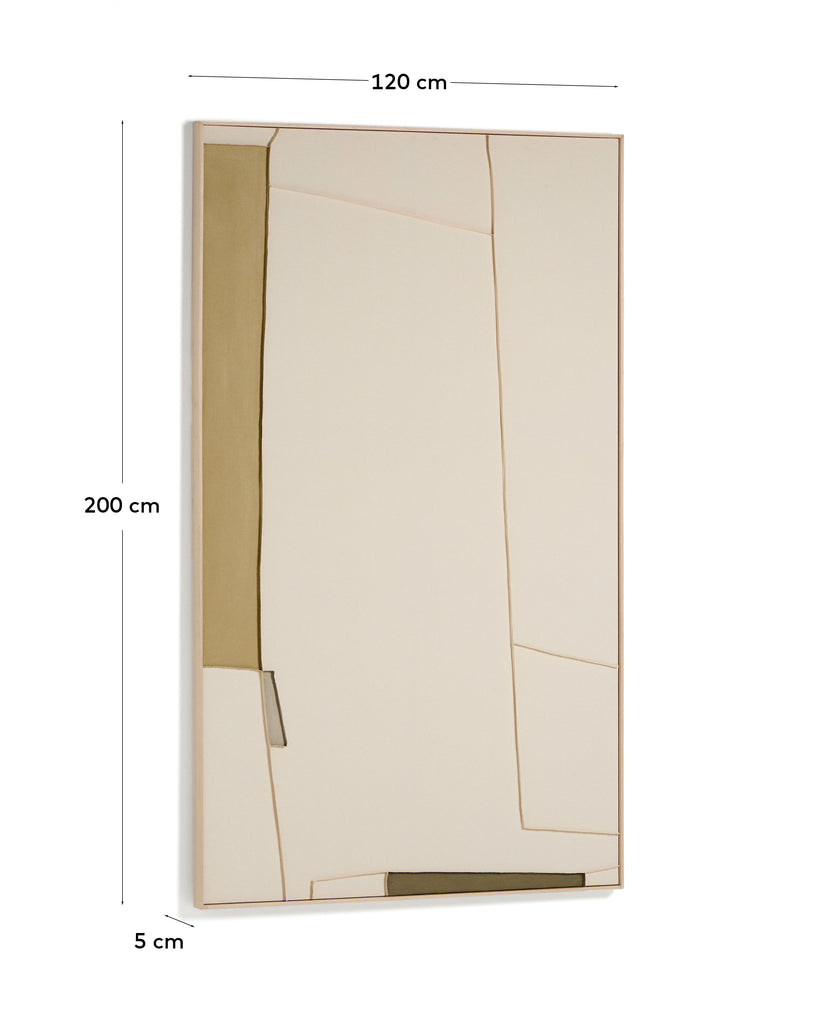 Deravia abstract picture 120 x 200cm