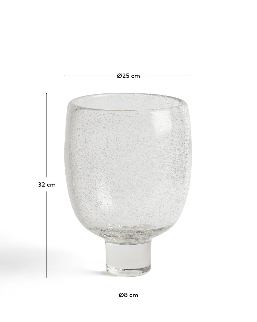 Sirau clear glass centrepiece Ø24cm