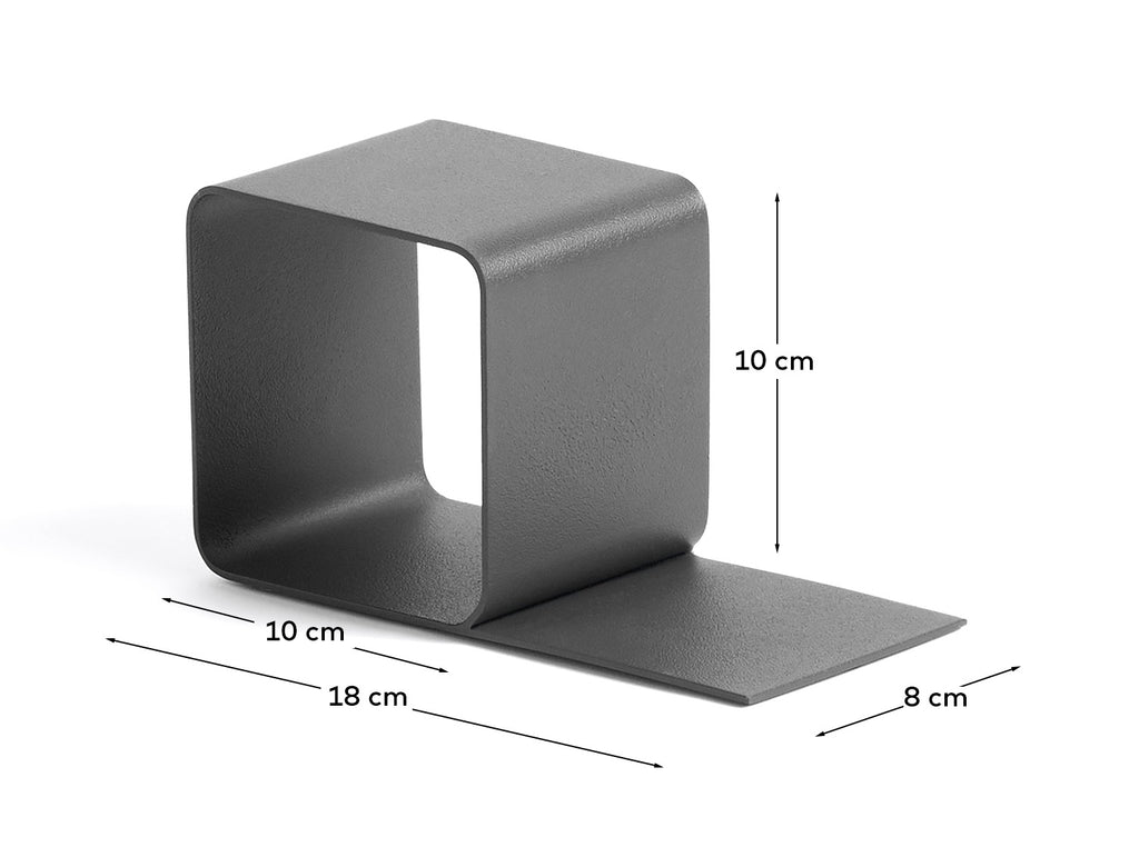 Mistra Black iron bookend