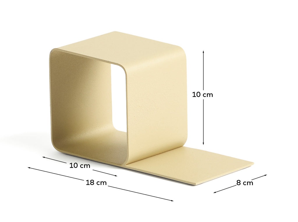 Mistra Beige iron bookend