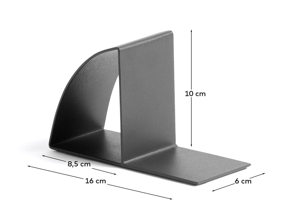 Mistra Black iron bookend