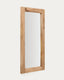 Maden wooden mirror with a natural finish 80 x 180 cm