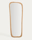 Alura teak wood mirror 158 x 61cm FSC 100%