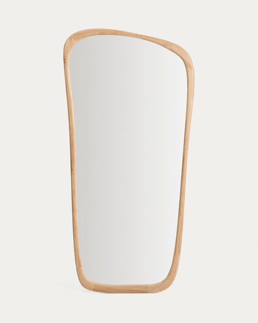 Alura teak wood mirror 94.6 x 192.1cm FSC 100%