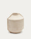 Meja beige papier-mâché vase 47 cm