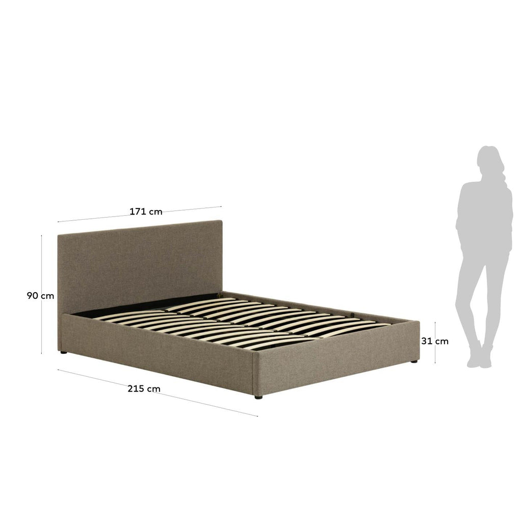 Nahiri ottoman bed for a 160 x 200 cm mattress