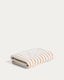 Dorane 100% cotton towel with orange stripes 70 x 140cm