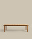 Icaro table made from solid teak wood, 280 x 112 cm, FSC 100%