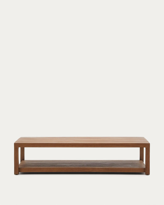 Sashi coffee table made in solid teak wood 150 x 70 cm