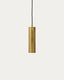 Andia aluminium ceiling lamp with gold painted finish
