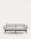 Sorells 2-seater modular outdoor sofa in aluminium with green finish 201 cm