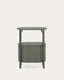 Arely bathroom vanity unit with steel structure and green lacquered MDF 60 x 40cm