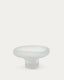 Ondaro frosted glass centrepiece 15cm