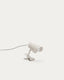 Jula small lamp with clamp in grey metal
