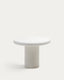 Addaia Round Table in White Cement Ø90 cm