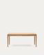 Lenon extendable table in natural FSC Mix Credit solid oak wood and veneer 160(200)x90