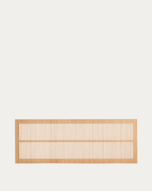 Beyla solid ash wood headboard for a bed up to 180 cm FSC 100%