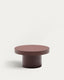 Aiguablava terracotta cement coffee table Ø90cm