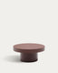 Aiguablava terracotta cement coffee table Ø66cm