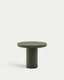 Aiguablava green cement round table Ø90cm