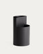 Atin dark grey metal large umbrella stand
