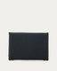 Anthracite grey linen and cotton Jaira headboard with removable cover for a 150 cm FSC Mix Credit bed