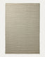 Ardelia green and beige synthetic fibre rug 200 x 300cm