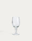 Sileia wine glass made of transparent recycled glass