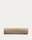 Simmel brown linen blend top sheet for 160 cm bed