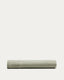 Sirale 100% cotton sateen top sheet with washed green finish for 90cm bed