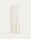 Nolira ecru linen blend curtain 140 x 270 cm