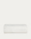 Sorein coffee table in white marble 100 x 50 cm