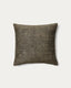 Machiel cushion cover in green viscose jacquard 50 x 50 cm