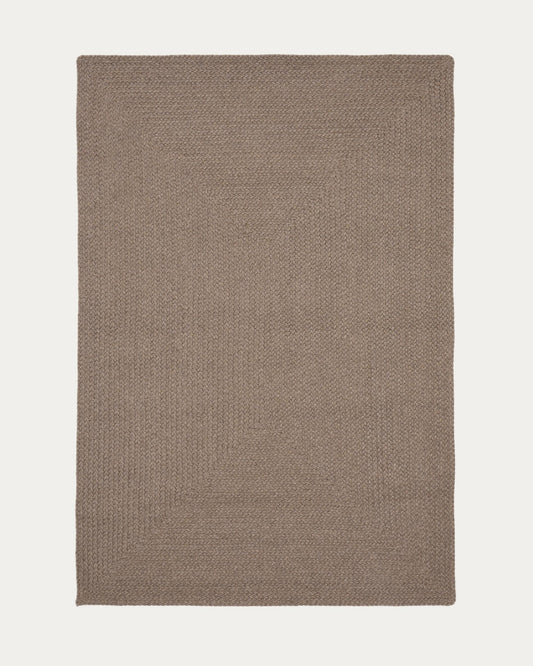 Despas beige synthetic fibre rug 300 x 400cm