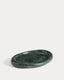 Lenorel tray in green marble 30 x 23 cm