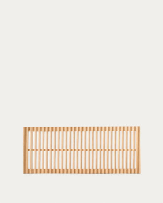 Beyla solid ash wood headboard for a bed up to 160 cm FSC 100%