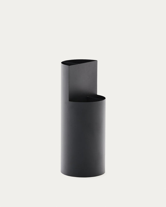 Atin grey metal small umbrella stand